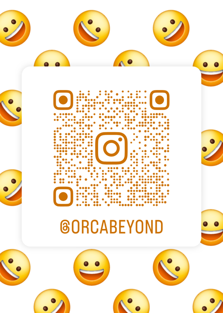 ORCA BEYOND 인스타그램 QR 코드